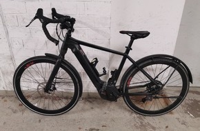 Polizeipräsidium Freiburg: POL-FR: Freiburg-Wiehre: Hochwertiges Rennrad-Pedelec sichergestellt - Eigentümer gesucht