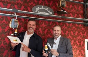 M&auml;rchenhotel Braunwald: Wenn das Fr&uuml;hst&uuml;cksei fliegen lernt: Er&ouml;ffnung der Eiergondelbahn in Braunwald