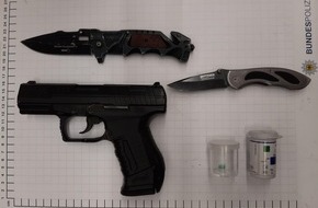 Bundespolizeidirektion Sankt Augustin: BPOL NRW: 16-Jähriger mit Drogen- und Waffenbesitz erneut bei Bundespolizei aufgefallen