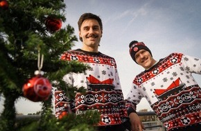 Global Nature Fund: 1. FC Nürnberg präsentiert ersten nachhaltigen Christmas-Sweater