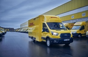 Ford Motor Company Switzerland SA: Ford Pro et Deutsche Post DHL Group s'associent pour électrifier la livraison sur le dernier kilomètre dans le monde entier
