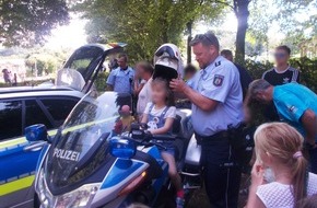 Polizei Gelsenkirchen: POL-GE: Ängste abbauen - Polizei beim Kinderfest