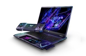 Acer Computer GmbH: IFA 2024: Acer zeigt ausgefallenes Gaming-Notebook mit integrierten Controllern und weitere Gaming-Highlights