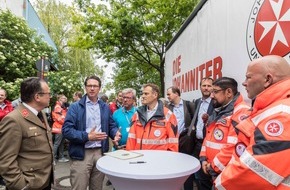 Johanniter Unfall Hilfe e.V.: Johanniter-Unfall-Hilfe wird Sicherheitspartner der "Aktion Abbiegeassistent" von Bundesminister Andreas Scheuer