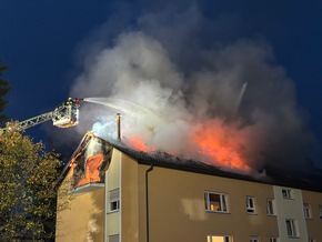 KFV Bodenseekreis: Hoher Sachschaden bei Wohnhausbrand