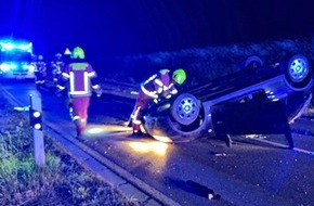 Polizei Mettmann: POL-ME: Alleinunfall mit dem Auto: 22-Jähriger schwer verletzt - 2505104