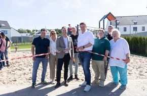DORNIEDEN Gruppe GmbH & Co. KG: Neue Spiel- und Parkanlage im &bdquo;Beerenbruch Viertel&ldquo; er&ouml;ffnet