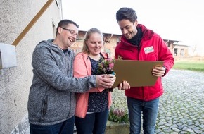 Deutsche Postcode Lotterie: 10.000 Euro! Lotterieglück trifft Beate aus Markranstädt