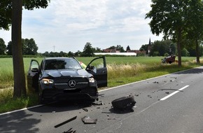 Polizeiinspektion Hildesheim: POL-HI: Sarstedt - Verkehrsunfall mit 3 Verletzten auf der K514 zwischen Ruthe und Heisede