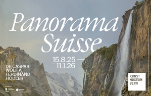 Kunstmuseum Bern - Zentrum Paul Klee: Exposition: Panorama Suisse. De Caspar Wolf à Ferdinand Hodler (15.8.2025–11.1.2026)