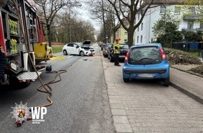 Polizeidirektion Kaiserslautern: POL-PDKL: Unfall auf der Mannheimer Stra&szlig;e: Fahrzeug &uuml;berschl&auml;gt sich