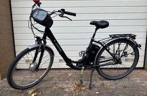 Polizeiinspektion Osnabr&uuml;ck: POL-OS: Georgsmarienh&uuml;tte: Fahrraddieb gestellt - Polizei sucht Eigent&uuml;mer des E-Bikes