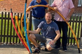 Filiago GmbH & Co. KG: Auftakt des Glasfaserausbaus mit PREMIUM-NETZ für Drestedt und Kakenstorf (Samtgemeinde Tostedt, Nds.).