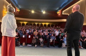 Pro Senectute: Pro Senectute Suisse a r&eacute;compens&eacute; les laur&eacute;ats du Prix Chronos 2026 au cin&eacute;ma Capitole &agrave; Lausanne