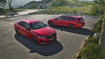 Skoda Auto Deutschland GmbH: Sportliche Speerspitze: Škoda Superb Sportline ab sofort bestellbar