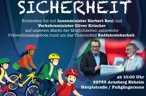 Kreispolizeibeh&ouml;rde Hochsauerlandkreis: POL-HSK: Radfahrsicherheit im Fokus - Gro&szlig;e Pr&auml;ventionsveranstaltung am 30. Mai in Neheim
