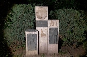 Polizeidirektion Trier: POL-PDTR: Sachbeschädigung am Otto-Decker-Denkmal in Idar-Oberstein