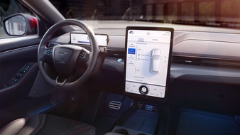 Ford Motor Company Switzerland SA: Neue Generation von Ford SYNC - Anfang 2021 erstmals für den vollelektrischen Ford Mustang Mach-E erhältlich