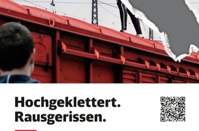 Bundespolizeiinspektion Magdeburg: BPOLI MD: Vorsicht Stromschlag: Mann klettert über Zug