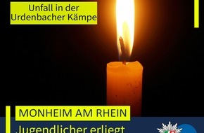 Polizei Mettmann: POL-ME: Nach schwerem Verkehrsunfall in der Urdenbacher Kämpe: Drittes Todesopfer - 2509142