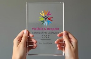 Korian Stiftung: Vielfalt in der Pflege sichtbar machen: Jetzt f&uuml;r den Korian Stiftungsaward 2027 bewerben