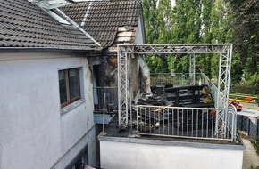 Polizei Mettmann: POL-ME: Balkonbrand - die Polizei ermittelt zur Brandursache - Monheim am Rhein - 2207097
