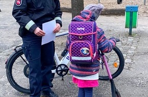 Polizeiinspektion Verden / Osterholz: POL-VER: Sichtbarkeit auf dem Schulweg