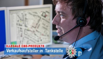 Polizeipräsidium Oberhausen: POL-OB: Illegale Hanf-Produkte an Tankstelle gehandelt - Verfahren eingeleitet