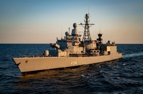 Presse- und Informationszentrum Marine: NATO-Operation in der Ägäis: Fregatte "Lübeck" sticht in See