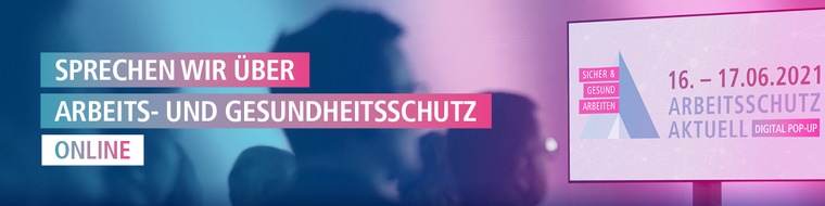 HINTE Expo & Conference: Nach erfolgreichem Start geht die Arbeitsschutz Aktuell Digital Pop-Up in die zweite Runde