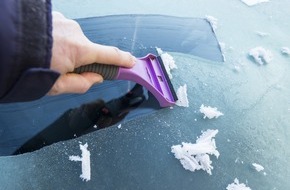 ACV Automobil-Club Verkehr: Kalte Temperaturen in Deutschland: ACV Tipps gegen vereiste Autoscheiben