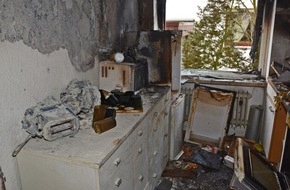 Polizeiinspektion Hameln-Pyrmont/Holzminden: POL-HOL: Stadtoldendorf - Grasweg: Küchenbrand in Mehrfamilienhaus -Vier Bewohner mit Rauchvergiftungen leicht verletzt -