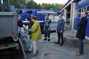 THW HH MV SH: Innenministerin Sabine Sütterlin-Waack besucht das Technische Hilfswerk in Kiel