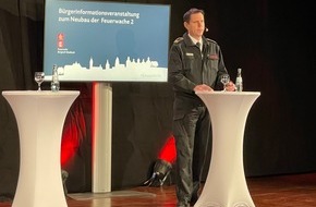 Feuerwehr Bergisch Gladbach: FW-GL: Feuerwehr informierte im Online-Format über "Neubau Feuerwache 2" - Viele Fragen und Antworten bei der 2. Bürgerinformationsveranstaltung am 1. Februar