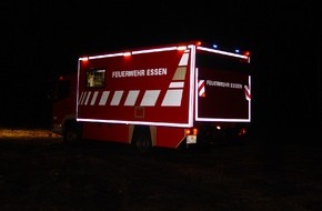 Feuerwehr Essen: FW-E: Bagger ging auf Tauchstation