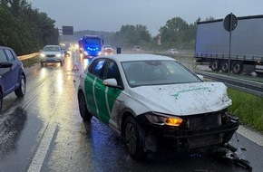 Feuerwehr Sprockh&ouml;vel: FW-EN: PKW verunfallt auf der Autobahn