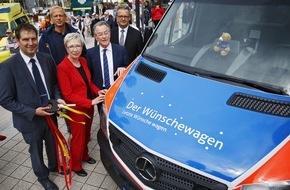 ASB-Bundesverband: Müntefering startet Wünschewagen für Mecklenburg-Vorpommern