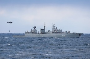 Presse- und Informationszentrum Marine: Fregatte "Mecklenburg - Vorpommern" läuft zum NATO-Verband aus