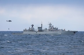 Presse- und Informationszentrum Marine: Fregatte "Mecklenburg - Vorpommern" läuft zum NATO-Verband aus