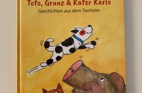 bottomblue: Kinderbuchvorstellung "Toto, Grunz & Kater Karlo"/ Haustiere - ausgesetzt und ihrem Schicksal überlassen