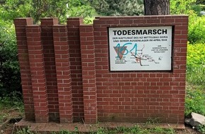 Landespolizeiinspektion Nordhausen: LPI-NDH: Schmierereien an Gedenktafel - Polizei sucht Zeugen