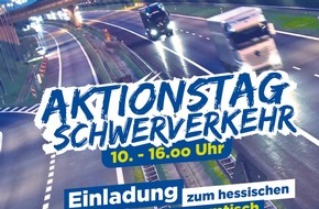 Polizeipräsidium Osthessen: POL-OH: Aktionstag Fernfahrerstammtisch Hessen - spezialisierte Kontrollen des Schwerverkehrs, Ablenkung im Fokus