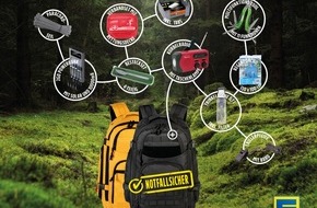 EDEKA ZENTRALE Stiftung & Co. KG: EDEKA Vorsorge griffbereit: Notfallrucksack b&uuml;ndelt wichtige Ausstattung f&uuml;r Krisen- und Notsituationen