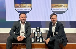 EUROPA Versicherungen: EUROPA macht Hattrick perfekt: Erneut beste Altersvorsorge beim Deutschen Versicherungs-Award