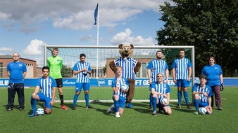 HERTHA BSC GmbH & Co. KGaA  : Hertha BSC steigt in den Blindenfußball ein