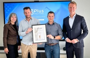 3 Plus Solutions GmbH & Co. KG: Großer Preis des Mittelstandes: 3 Plus Solutions unter den ganz Großen der Wirtschaft / IT- und Marketingfirma ist zum dritten Mal in Folge für den renommierten Wirtschaftspreis nominiert
