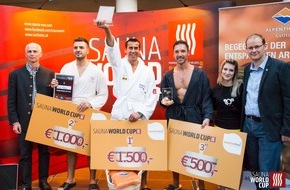 Sauna Events GmbH: Belgier holt sich Wohlfühl-Wellness-Weltmeister Tripple - BILD