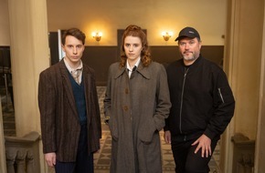 NDR / Das Erste: Nürnberger Prozesse: Dreh für ARD-Dokudrama mit u. a. Jonathan Berlin, Katharina Stark, Wotan Wilke Möhring und Francis Fulton Smith anlässlich des 80. Jahrestags