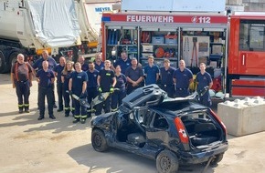 Freiwillige Feuerwehr Finnentrop: FW Finnentrop: Lehrgang Technische Hilfe im Kreis Olpe