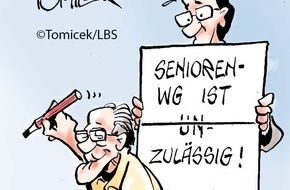 Bundesgeschäftsstelle Landesbausparkassen (LBS): Senioren-WG ist zulässig / Auch in einem reinen Wohngebiet spricht nichts dagegen